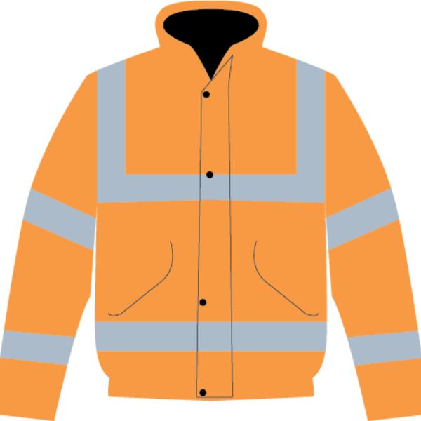 High Visibility Bomber Jacket Thumbnail